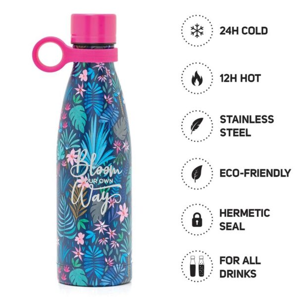 Legami Hot&Cold Bottiglia Termica 500 ml Flora