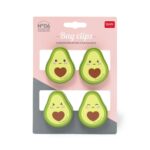 Legami Set 4 clip chiudi pacco Avocado