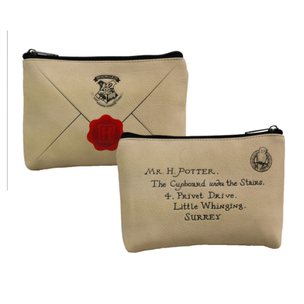 Groovy UK Limited Pochette portatrucchi Cosmetic Bag Lettera accettazione Harry Potter