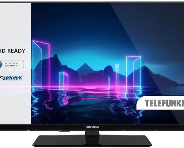 TE32750S38YXD - TELEFUNKEN TELEVISORE TVC LED 32 HD HDR10 S2 2HDMI 1USB FUNZIONE HOTEL