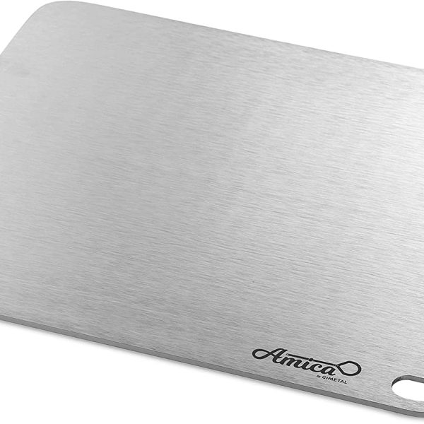 Gi.Metal Piastra in Acciaio Per Pizza in Forno PIASTRA4035