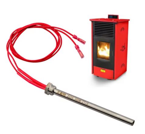 ACCENDITORE STUFA PELLET LEGNA RISCALDAMENTO ACCENSIONE 230V 300W 140x10mm N.L99