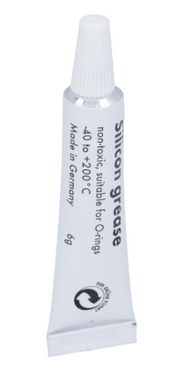 GRASSO LUBRIFICANTE X O-rings MACCHINE CAFFE 6gr da -40° a +200° N.B66 Made in Germany