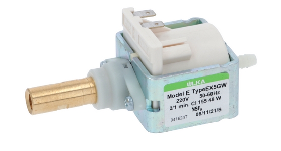 POMPA MACCHINA CAFFE' EX5GW 48W VIBRAZIONE 220V 2/AMIN CI155 NSF N.B55