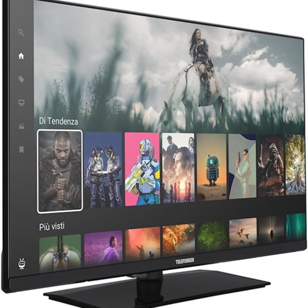 TELEFUNKEN TE32750B45I2DT - Smart TV da 32 Pollici, HD, DVB-T2, LED, Classe energetica E