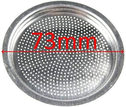 Delonghi filtro disco doccetta 73mm caffettiera Alicia 9 tazze EMK9 6032112200 N.Q84