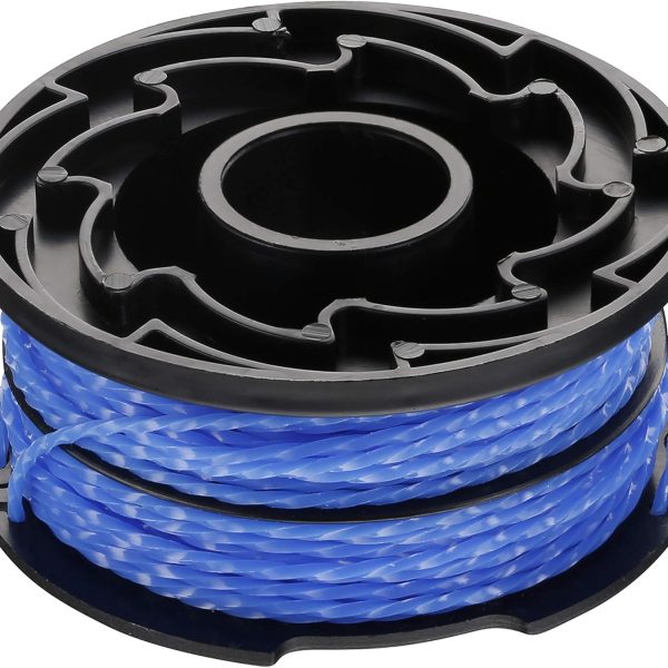 BLACK DECKER A6441X3-XJ 3 PZ Rocchetto Filo X 6 metri filo 1,5 mm Rasaerba e Decespugliatori Colore Azzurro N.R05