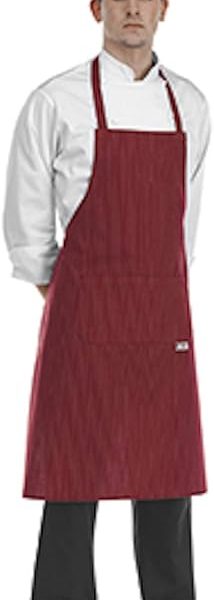 EGOCHEF Grembiule fantasia WINE con pettorina e tascone 100% cotone