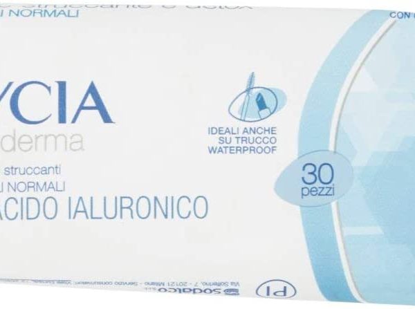 Lycia Salviettine Struccanti Pelli Normali 30 Pz CON ACIDO IALURONICO