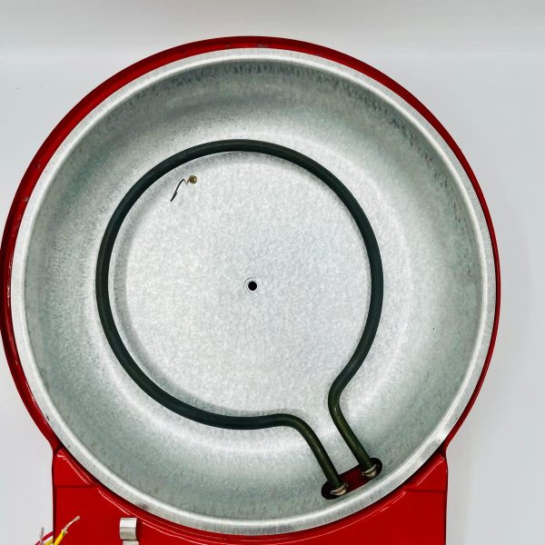 CALOTTA INFERIORE PER FORNO PIZZA SPICE CALIENTE COMPLETO DI RESISTENZA N.11