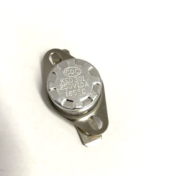 Termostato KSD301 165 °C gradi 250V 10A N.G60 PER MICROONDE NORMALMENTE CHIUSO