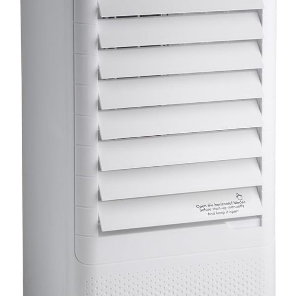 Bimar VR508 Raffrescatore Aria Evaporativo 4L, 2Blocchi Ghiaccio Inclusi, Bianco