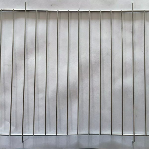 GRIGLIA ACCIAIO INOX 35 CM x 24,2 CM PER BISTECCHIERA DPE OLIMPIC N.332