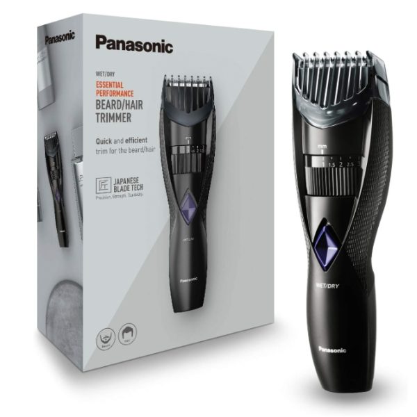 Panasonic ER-GB37-K503 Regolabarba e Tagliacapelli Wet & Dry, 20 lunghezze
