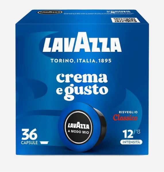 Lavazza A Modo Mio Crema e Gusto Caffè In Capsule , Confezione 36Pz