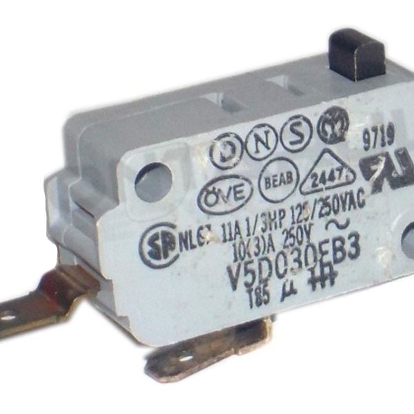 MICRO SWITCH INTERRUTTORE PULSANTE 2 CONTATTI NRA1K2 13(3)A 250V N.G80