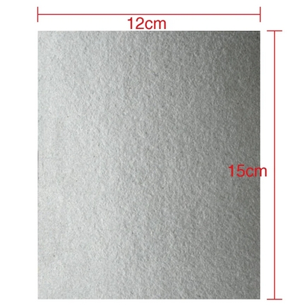 MICA LASTRA FOGLIO X FORNO MICROONDE 150X120MM UNIVERSALE COPERTURA ONDA N.G81