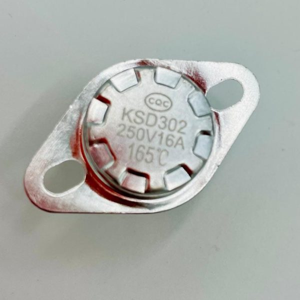 TERMOSTATO KSD302 165°C 16A 250V x Forni, normalmente chiuso, ceramica N.R74