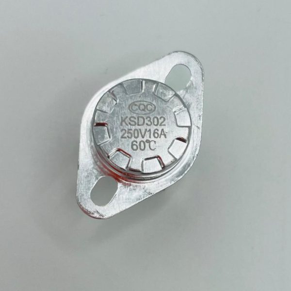 TERMOSTATO KSD302 60°C 16A 250V x Forni, normalmente aperto in ceramica N.R75