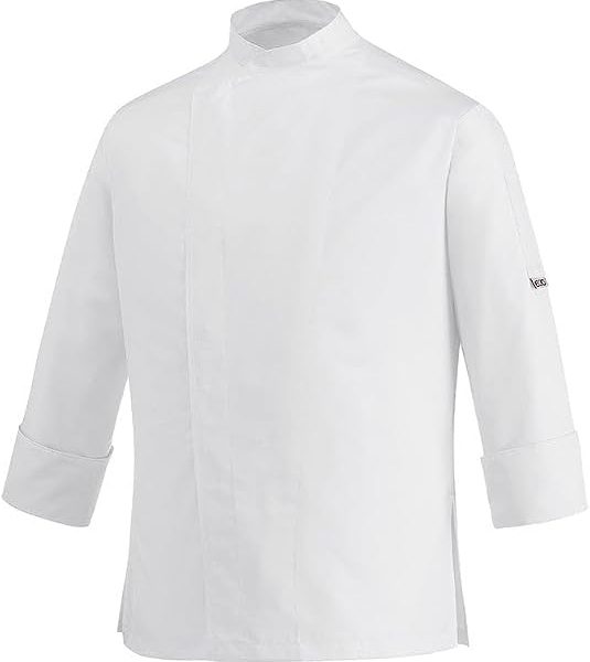 EGOCHEF - Giacca Cuoco GUY Taglia M BIANCO maniche lunghe 100% Microfibra