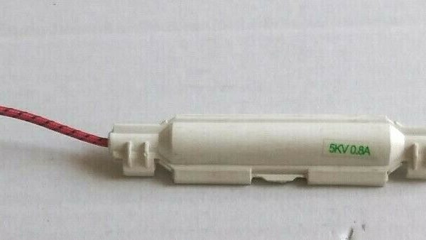 Fusibile microonde 5KV 0.8A (800mA) faston piccolo e grande N.506
