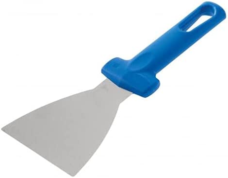 GI.METAL Spatola Triangolare Inox 10x9 cm con Manico Non ricambiabile AC-STP31